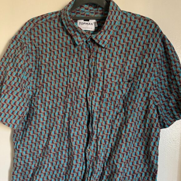 Patterned short sleeve shirt from Topman - Picture 1 of 3